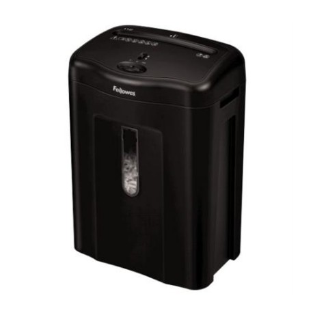 Trituradora Fellowes Powershred 11C Corte Cruzado P-4 Color Negro