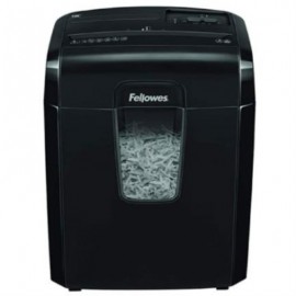 Trituradora Fellowes Powershred 9C Corte Cruzado 9 Hojas Color Negro