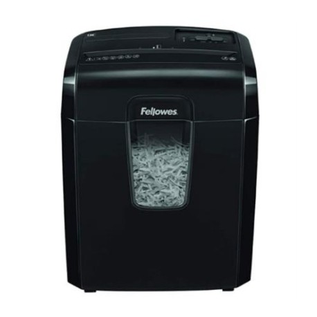 Trituradora Fellowes Powershred 9C Corte Cruzado 9 Hojas Color Negro