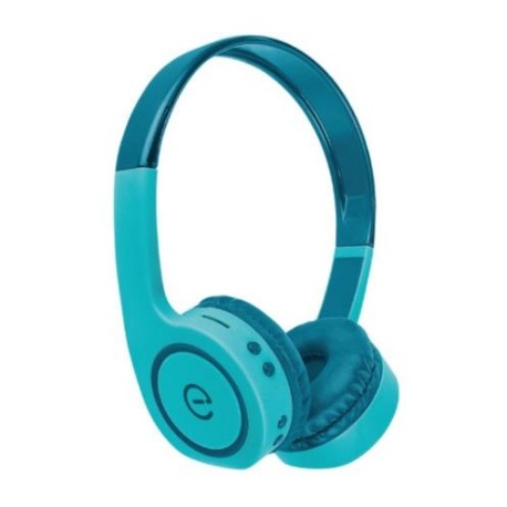 Audífonos Perfect Choice Easy Line On-Ear Bluetooth Radio FM Lector Tarjeta MicroSD Color Verde