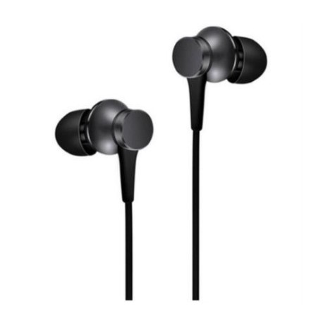 Audífonos Xiaomi Mi In-Ear Headphones Basic Cable Anti-enredos Color Negro