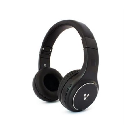 Diadema Vorago HPB-300 Bluetooth FM-MSD Plegable Color Negro