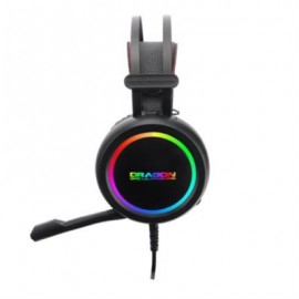 Audífonos Gamer Dragon XT Micrófono Iluminado RGB 3.5mm