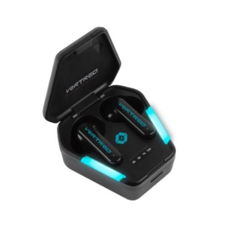 Audífonos Gaming Vortred WAR Inalámbricos TWS Bluetooth Color Negro