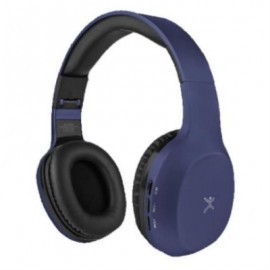 AUDIFONOS PERFECT CHOICE INALAMBRICOS BT ON EAR AZUL