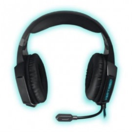 Audífonos Vortred Gamer 7.1 Assault Sonido Envolvente Color Negro