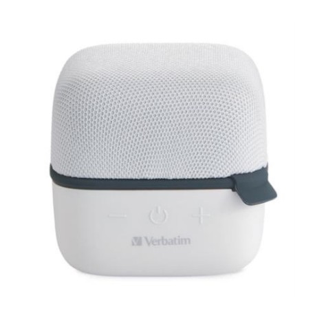 Bocina Verbatim Cube Inalámbrica Bluetooth Color Blanco