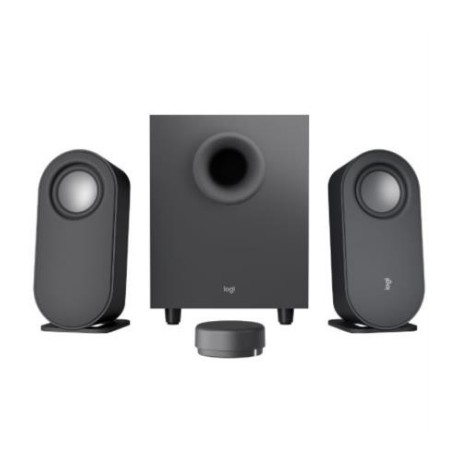 Bocinas Logitech Z407 Bluetooth Subwoofer Control Inalámbrico Color Negro