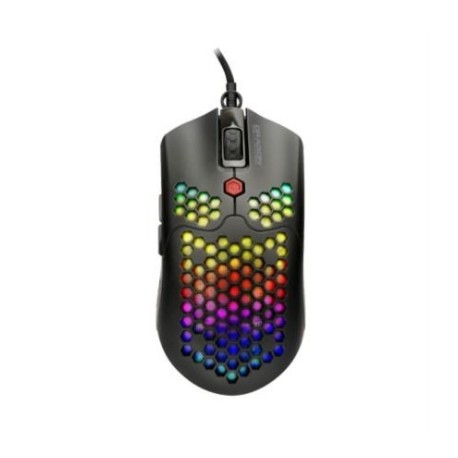 Mouse Gamer Dragon XT USB 6400 dpi Ultra Ligero RGB 6 Botones Silenciosos