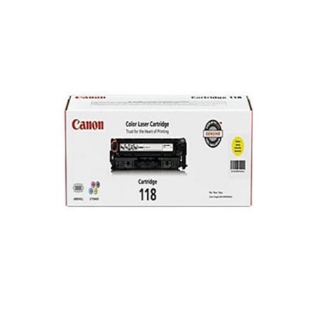 TONER CANON 118 AMARILLO