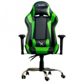 Silla Gamer Stylos Xzeal X10 Reposabrazos 4D Color Verde