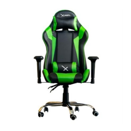 Silla Gamer Stylos Xzeal X10 Reposabrazos 4D Color Verde