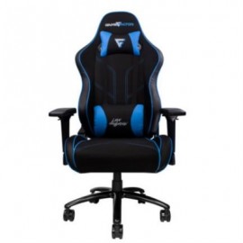 Silla Gamer Vorago Game Factor CGC600 Reclinable con Descansa Brazos 4D Color Azul-Negro