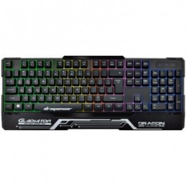 Teclado Gamer Dragon XT USB Mecánico Iluminado RGB Anti-Ghosting