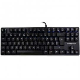 Teclado Mecánico Vorago Game Factor KBG500-BL RGB Tenkeyless USB Negro Switch Azul