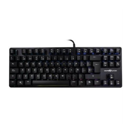 Teclado Mecánico Vorago Game Factor KBG500-BL RGB Tenkeyless USB Negro Switch Azul