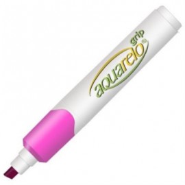 MARCADOR AQUARELO GRIP ROSA C/12 PZAS