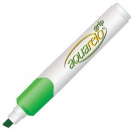 MARCADOR AQUARELO GRIP VERDE C/12 PZAS