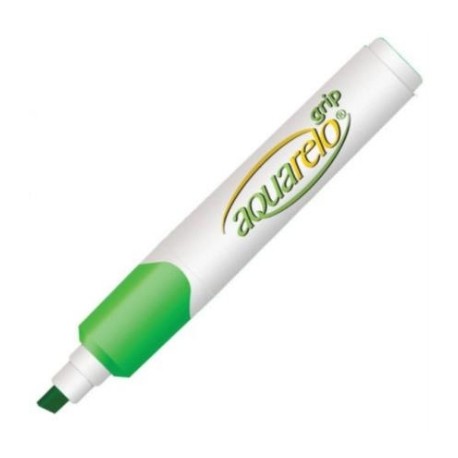 MARCADOR AQUARELO GRIP VERDE C/12 PZAS