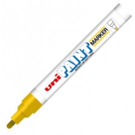 Marcador Azor PX-20 Uniball Paint Color Amarillo c/12 Pzas