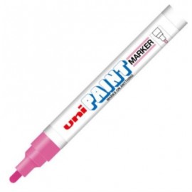 Marcador Azor PX-20 Uniball Paint Color Rosa c/12 Pzas