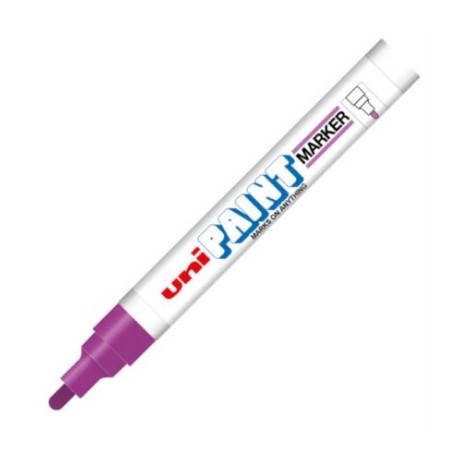 Marcador Azor PX-20 Uniball Paint Color Violeta c/12 Pzas