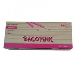 BACOPENCIL EN BLISTER C/4 PZAS ROSA