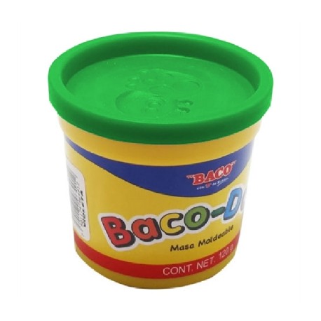 PLASTILINA BACO-DOH 120GR VERDE OBSCURO