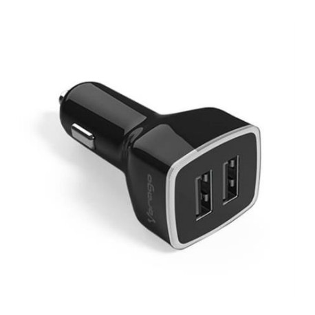 CARGADOR VORAGO AUTO AU-103 2 PUERTOS USB NEGRO BLI