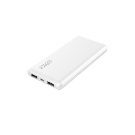 Power Bank Nextep Ultra Ligera 10000 mAh 2 Puertos Color Blanco