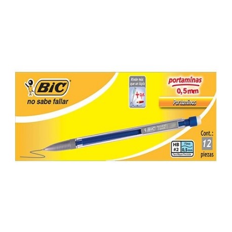 LAPICERO BIC MPM-12 METAL 0.5MM C/12