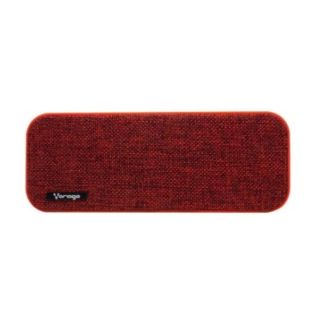 Bocina Vorago BSP-150 Bluetooth/MSD/USB/3.5mm Tela Color Rojo