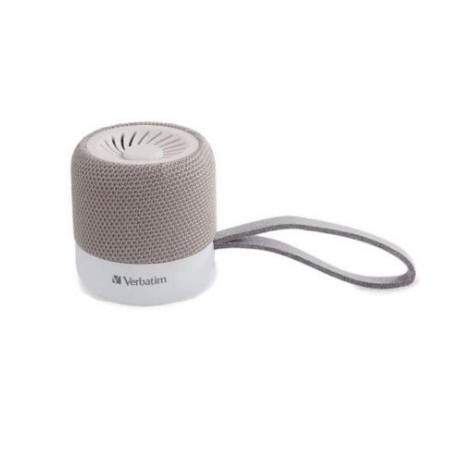 Mini Altavoz Verbatim Inalámbrico Bluetooth Color Blanco