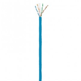 Bobina Cable Intellinet Cat 6 CCA 305m Sólida Color Azul