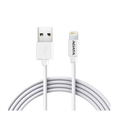 Cable Adata Lightning Plástico USB C 1m Color Blanco