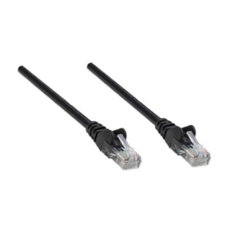 Cable Intellinet Red Cat5e UTP RJ45 M-M 3m Color Negro