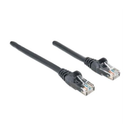 Cable Intellinet Red Cat6 UTP RJ45 M-M 0.5m Color Negro