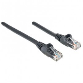 Cable Intellinet Red Cat6 UTP RJ45 M-M 1m Color Negro