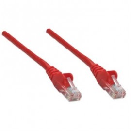 Cable Intellinet Red Cat6 UTP RJ45 M-M 1m Color Rojo