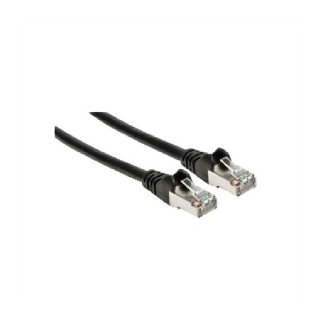 Cable Intellinet Red Cat6a S/FTP RJ45 50 Micras 0.9m Color Negro