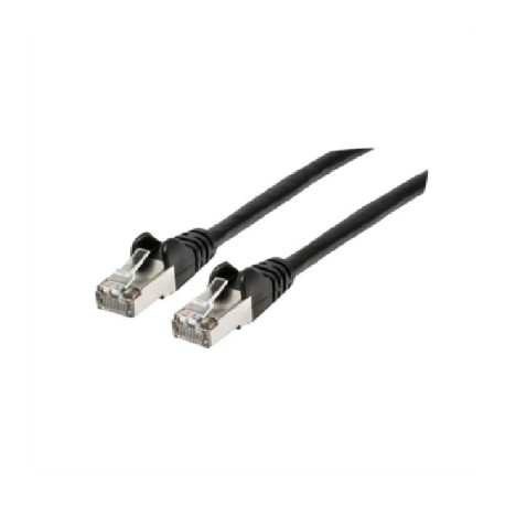 Cable Intellinet Red Cat6a S/FTP RJ45 50 Micras 2.1m Color Negro