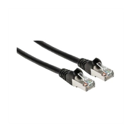 Cable Intellinet Red Cat6a S/FTP RJ45 50 Micras 30cm Color Negro