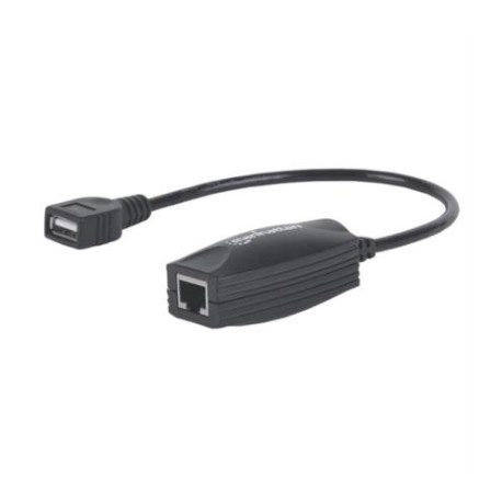 Cable Manhattan Extensor Línea USB Hasta 60m Color Negro