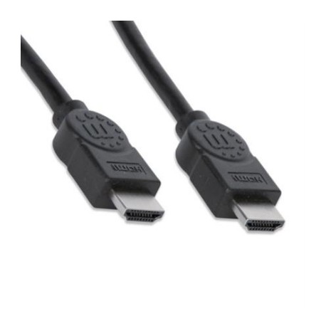 Cable Manhattan HDMI 1.3 M-M Alta Velocidad Blindado 22.5m Color Negro