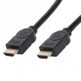 Cable Manhattan HDMI 2.1 8K M-M Ultra Alta Velocidad 2m Color Negro