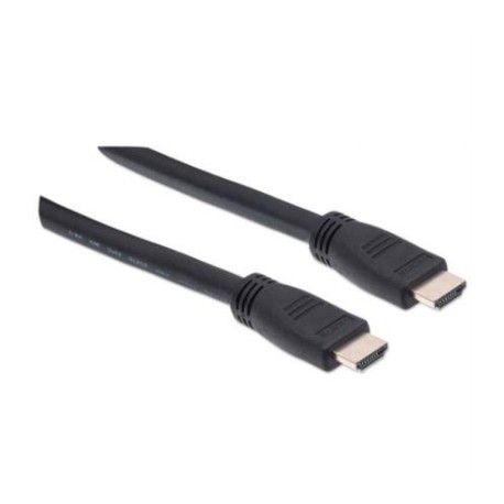 Cable Manhattan HDMI Alta Velocidad Ethernet M-M 10m Color Negro