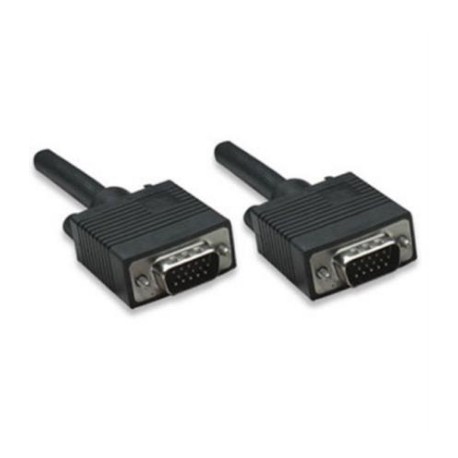 Cable Manhattan SVGA 8mm HD15 M-M 11m Color Negro