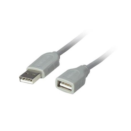 Cable Manhattan USB A-A Extensión 3m Color Gris