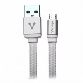 CABLE VORAGO USB CAB-113 BLANCO USB 2 A MICRO USB 1METROS BO