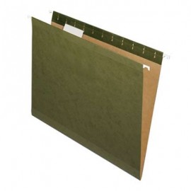 CARPETA OXFORD COLGANTE OFICIO VERDE TRADICIONAL C/25 PZAS